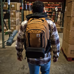 Carhartt Unisex's Cargo Series Backpack and Hook-N-Haul Insulated 3-Can Cooler, Black, L