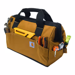Carhartt Trade Series Tool Bag  Large 16Inch  Carhartt Brown