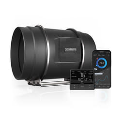 AC Infinity CLOUDLINE PRO T8  Quiet 8  Inline Duct Fan with Temperature Humidity VPD Controller  WiFi Integrated App Control - Ventilation Exhaust Fan