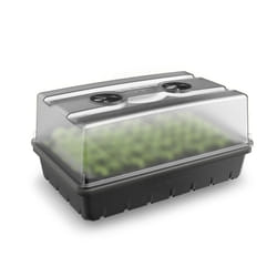 AC Infinity Humidity Dome  Germination Kit with Sturdy Drip Tray  5x8 Cell Seedling Tray  and Vented Height Extension Panels  for Seed Starting  Propa