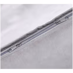 Underbed Storage Bag with Zipper and Transparent Vinyl Top, 2-Pack, Grey, 45.7 x 106.7 x 15.2 cm