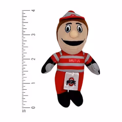 Ohio State University Brutus Mascot Bobbi-Dobbiez Attachable Plushie