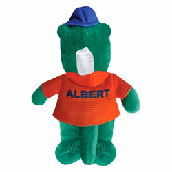 Bobbi-Dobbiez University of Florida Gators Albert Mascot Bobbi-Dobbiez Attachable Plushie