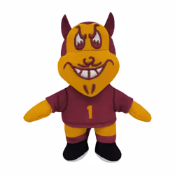 Arizona State University Sparky Mascot Bobbi-Dobbiez Attachable Plushie