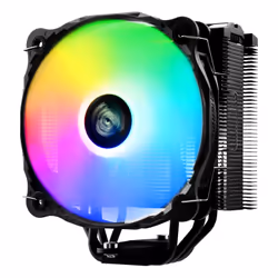 Enermax ETS-F40-BK-ARGB, Cooler, 14 cm, 300 RPM, 1200 RPM, 126.21 m³/h, Black