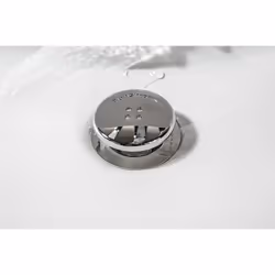 TubShroom Tub Drain Protector Hair Catcher Strainer Snare Silicone Chrome Standard
