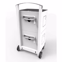 Compulocks CartiPad Duo Tablet / Laptop Charging Rolling Cart 32 Devices UK Power Plug