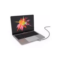 Compulocks Ledge Lock Adapter for MacBook Pro 13" M1 & M2 with Keyed Cable Lock Silver - Additional view 5