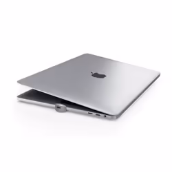 Compulocks Ledge Lock Adapter for MacBook Pro 16" (2019) with Keyed Cable Lock Silver