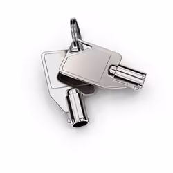 Compulocks Dual Head Coiled T-bar Security Keyed Cable Lock - Additional view 6
