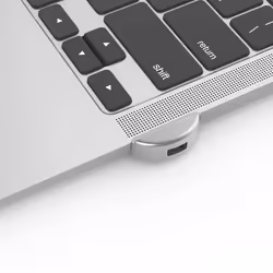 Compulocks MacBook Air 2017 - 2019 Lock Adapter, Silver