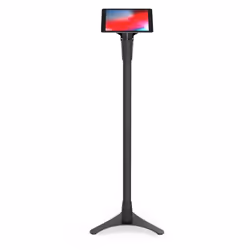 Compulocks Universal Tablet Magnetic Brandable Floor Stand with Cable Lock Black