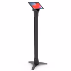 Compulocks Universal Tablet Magnetic Brandable Floor Stand with Cable Lock Black