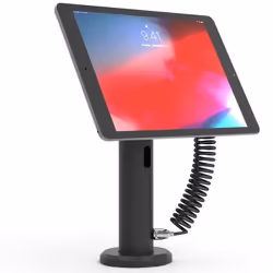 Compulocks Universal Tablet Magnetic Counter Stand with Cable Lock Black