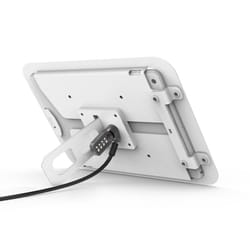 Compulocks iPad 10.2" Lock and Security Case Bundle 2.0 with Combination Cable Lock White