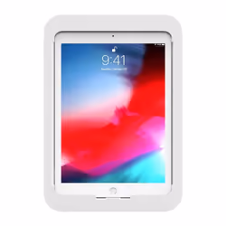 Compulocks iPad 10.2" Lock and Security Case Bundle 2.0 with Combination Cable Lock White