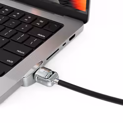 Compulocks Ledge Lock Adapter for MacBook Pro 14" M1, M2 & M3 Silver - Additional view 5