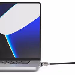 Compulocks Ledge Lock Adapter for MacBook Pro 16" M1, M2 & M3 Silver - Additional view 4