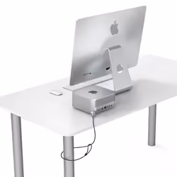 Compulocks Mac Studio Ledge Lock Adapter with Combination Cable Lock Silver - Additional view 5