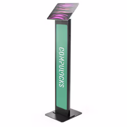 Compulocks Universal Invisible Mount Brandable Floor Stand Black, Aluminium, Black