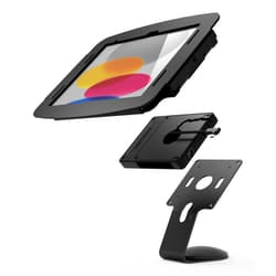 Compulocks iPad 10.9" 10th Gen Space Enclosure Core Counter Stand or Wall Mount Plus Hub Black