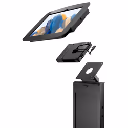 Compulocks Galaxy Tab A8 10.5" Space Enclosure Brandable Floor Stand Plus Hub Black, 26.7 cm (10.5"), Samsung, Galaxy Tab A8  ...