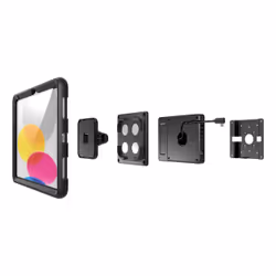 Compulocks Universal Tablet Magnetic Wall Mount Plus Hub Black, Tablet/UMPC, Active holder, Black