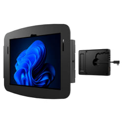 Compulocks Surface Go (1-4Gen) Space Enclosure Wall Mount Plus Hub Black