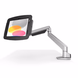 Compulocks iPad Pro 12.9" (3-6th Gen) Space Enclosure Articulating Arm Mount Plus Hub Black, 32.8 cm (12.9"), Apple, iPad Pro ...
