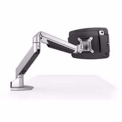 Compulocks iPad Pro 12.9" (3-6th Gen) Space Enclosure Articulating Arm Mount Plus Hub Black