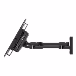 Compulocks iPad Air 10.9" (4-5th Gen) Space Enclosure Swing Wall Mount Plus Hub Black