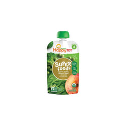 Happy Baby HappyTot Superfoods Stage 4 Organic Toddler Food Organic Apples Spinach Peas & Broccoli plus Super Chia -- 4.22 oz