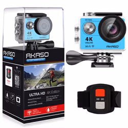 AKASO EK7000 4K Sport Action Camera Ultra HD Camcorder - Blue