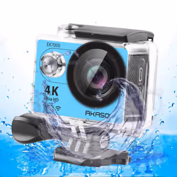 AKASO EK7000 4K Sport Action Camera Ultra HD Camcorder  - Blue