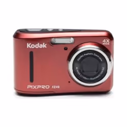 Kodak FZ43-RD, 16.15 MP, 4608 x 3456 pixels, CCD, 4x, HD-Ready, Red