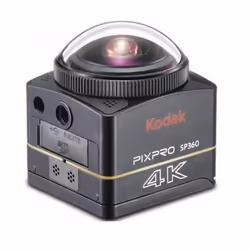 Kodak PIXPRO SP360 4K Dual Pro, Full HD, CMOS, 12.76 MP, 120 fps, Wi-Fi, 1250 mAh