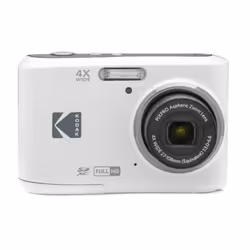 Kodak PIXPRO FZ45, 16 MP, 4608 x 3456 pixels, CMOS, 4x, Full HD, White