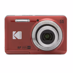 Kodak PIXPRO FZ55, 16 MP, 4608 x 3456 pixels, CMOS, 5x, Full HD, Red