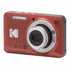 Kodak PIXPRO FZ55 1/2.3" Compact camera 16 MP CMOS 4608 x 3456 pixels Red