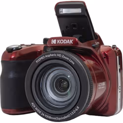 Kodak Astro Zoom AZ425 1/2.3" Bridge camera 20.68 MP BSI CMOS 5184 x 3888 pixels Black, Red