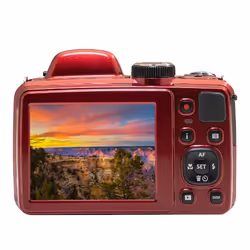 Kodak Astro Zoom AZ425 1/2.3" Bridge camera 20.68 MP BSI CMOS 5184 x 3888 pixels Black, Red