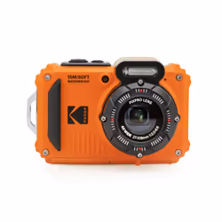 Kodak PIXPRO WPZ2OG6 digital camera 1/2.3" Compact camera 16.76 MP BSI CMOS 4608 x 3456 pixels Black, Orange