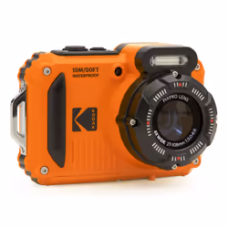 Kodak PIXPRO WPZ2OG6 digital camera 1/2.3" Compact camera 16.76 MP BSI CMOS 4608 x 3456 pixels Black, Orange - Additional view 4