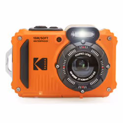 Kodak PIXPRO WPZ2OG6 digital camera 1/2.3" Compact camera 16.76 MP BSI CMOS 4608 x 3456 pixels Black, Orange - Additional view 7