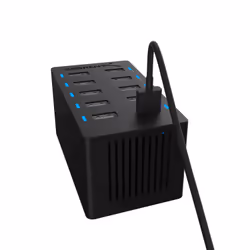 Sabrent AX-TPCS mobile device charger MP3, Smartphone, Tablet Black AC Indoor
