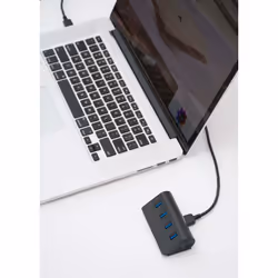 Sabrent HB-MC3B interface hub 5000 Mbit/s Black