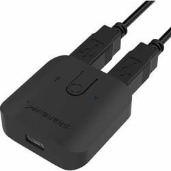 Sabrent USB-SW20 interface hub Black