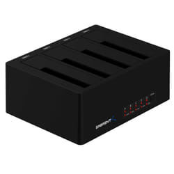 Sabrent DS-U3B4 storage drive docking station USB 3.2 Gen 1 (3.1 Gen 1) Type-A Black