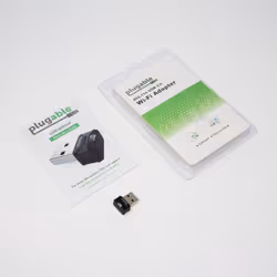Plugable Technologies USB 2.0 Wireless N 802.11n 150 Mbps Nano WiFi Network Adapter (Realtek RTL8188EUS Chipset) Driverless Plug and Play for Windows - Additional view 5