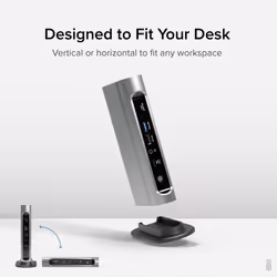 Plugable Technologies 16-in-1 Thunderbolt 4 Dock with 100W Charging, 4K Quad Monitor Setup for Thunderbolt 4 Windows Laptops, Thunderbolt Certified Dock with 2x HDMI, 2x DisplayPort, 2.5G Ethernet, 7x USB, SD - Additional view 7